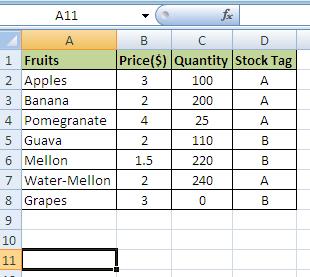 MS Excel Convert Rows to Columns-4