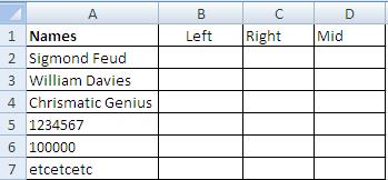 MS Excel left right mid function to extract text-2