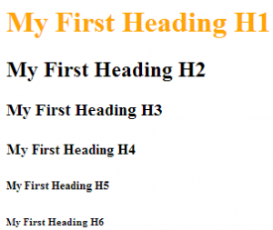 Styling HTML Header