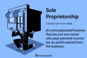 Opening Sole Proprietorship Account